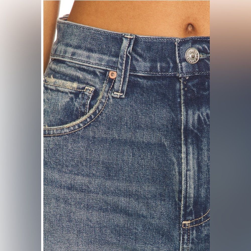 PAIGE Arellia Ankle Barrel Leg Jeans in Stones - Picture 7 of 11